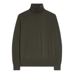 DRIES VAN NOTEN Men's Wool Turtleneck Sweater Men GREEN Sweaters & Cardigans